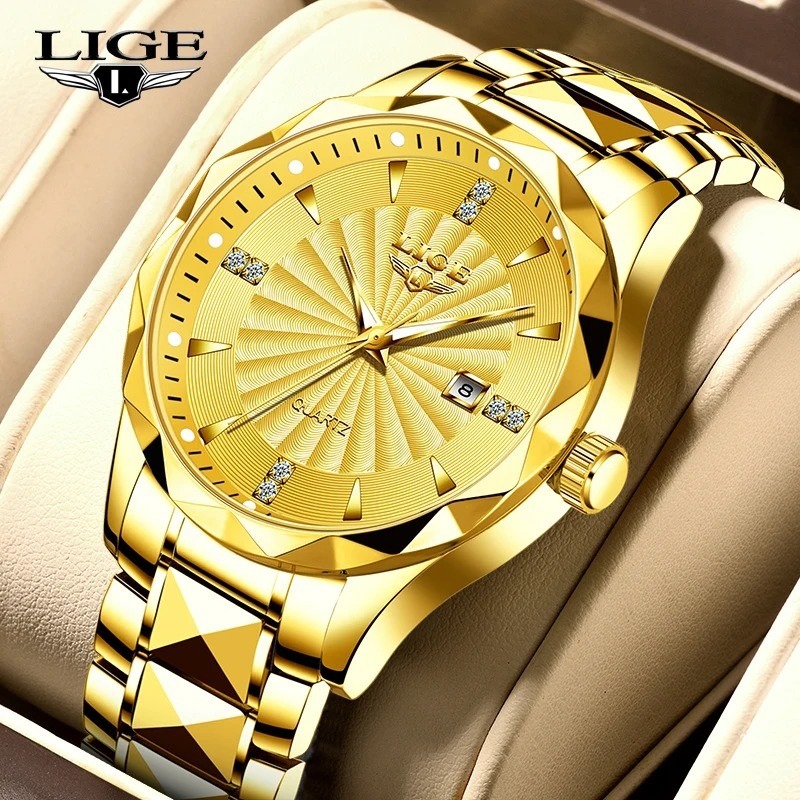 Picture of LIGE 89142 Fashion Quartz Watches Men Casual business Luxury Mens Watch Sports Clock Waterproof Luminous Wrist Watch