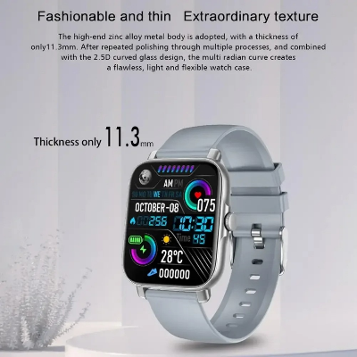 Picture of Original LIGE GT30 Smartwatch Bluetooth Phone Call Smart Watch 1.69 Inch Full Touch Screen Fitness Metal Wrist Watches