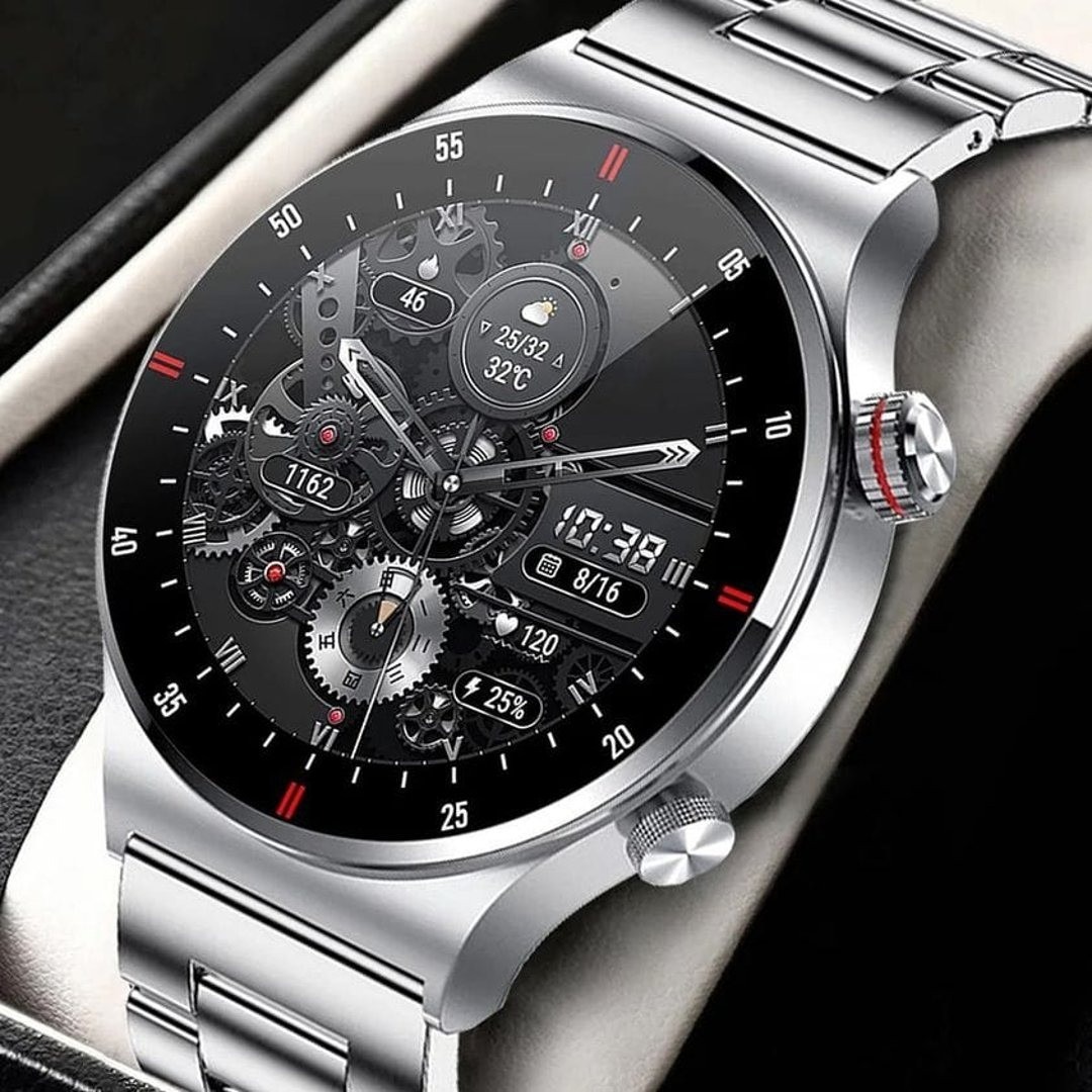 Picture of LIGE ECG+PPG+NFC QW33 Bluetooth Call Smart Watch Men HD Screen Sports Watches (BW0382)