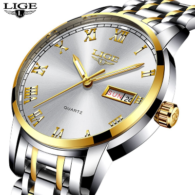 Picture of LIGE LG9846 Fashion Men's Quartz Watch Japanese Quartz Movement Watch