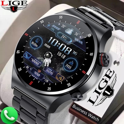 Picture of LIGE BW0382 ECG+PPG+NFC QW33 Bluetooth Call Smart Watch Men HD Screen Sports Watch