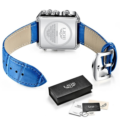 Picture of LIGE 8925A Top Brand Luxury Mens Watches Square Digital Sports Quartz Wrist Watch for Men Waterproof Stopwatch Relogio Masculino