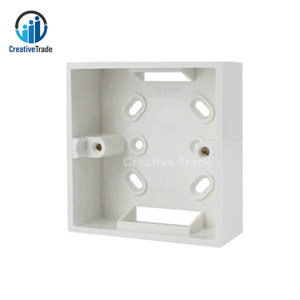 Picture of Single Gang PVC Back Box For Gang Switch, Gang Socket
