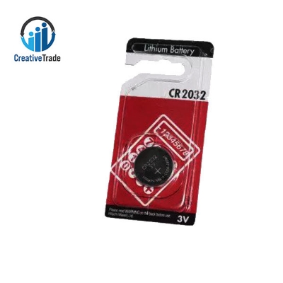 Picture of 2032 Lithium Coin Battery- 3V For Blood Suger Machine, Computer Mother Board BIOS CMOS, Calculator, Body Weight Machine/Scale, Car Key Fob - lithium battery