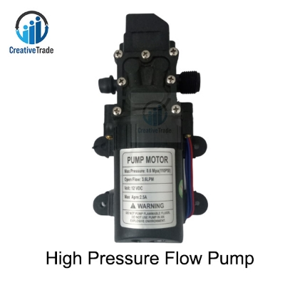 Picture of High Pressure Flow Pump For Agricultural Sprayer, Garden Sprayer, Car Washer, Bike Washer, Cleaner Flo Pump