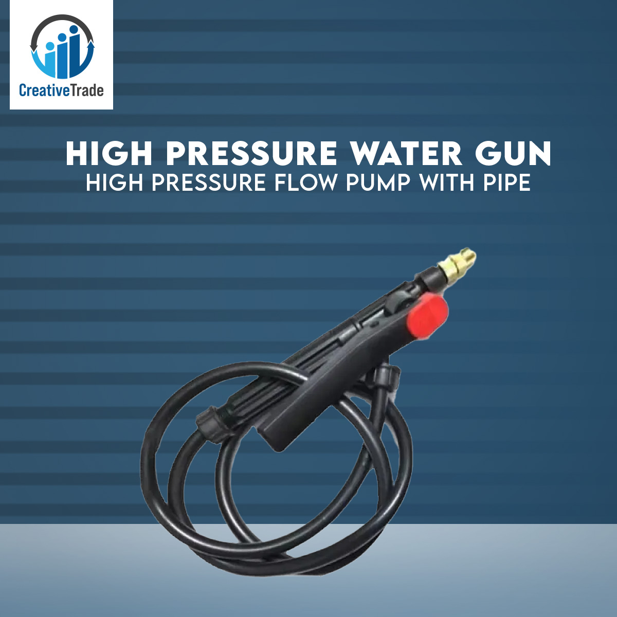 Picture of High Pressure Water Spray Gun For High Pressure Flow Pump With Pipe