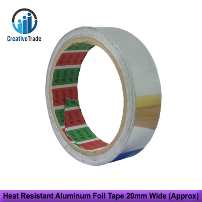 Picture of Heat Resistant Aluminum Foil Tape 20mm Wide (Approx)