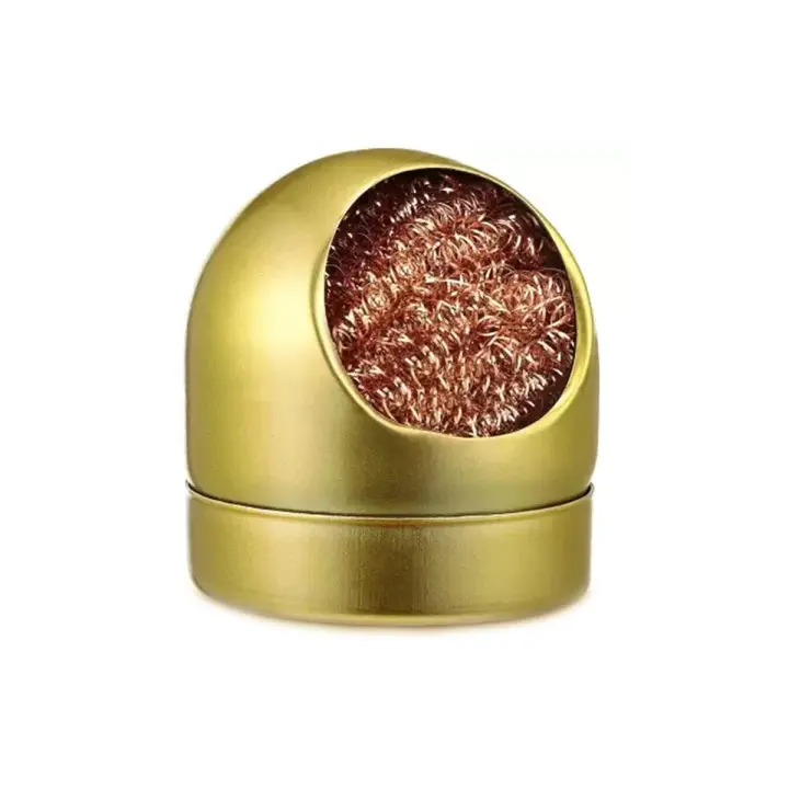Picture of High Quality - Soldering Iron Tip Cleaner - Golden Color - Easy to Use And Maintain - Refine and Excellent - Reliable and Durable