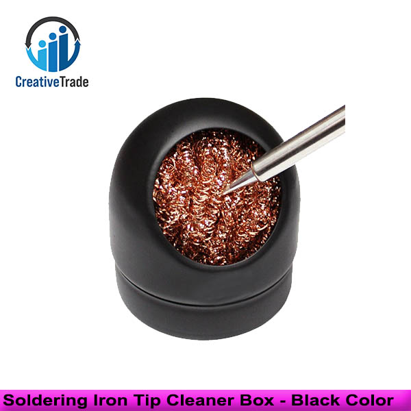 Picture of Soldering Iron Tip Cleaner - Black Color