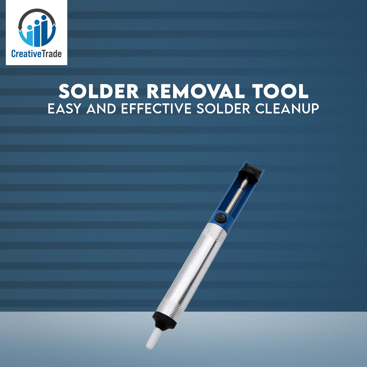 Picture of Desoldering Vacuum Suckeer Soldering Removal Tool - Easy and Effeective Solder Cleanup Easy to Use and Maintain