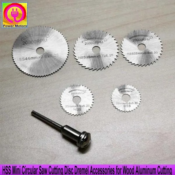 Picture of HSS Mini Circular Saw Cutting Disc Dremel Accessories - For Wood & Aluminum Cutting - Precision Cutting Made Easy - Sharp Accurate Versatile