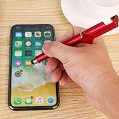 Picture of High Quality - Mobile Stand Holder Universal 3 In 1 Capacitive Stylis Pen - Easy to Use And Maintain - Refine and Excellent