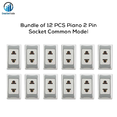 Picture of Bundle of 12 PCS Piano 2 Pin Socket Common Model