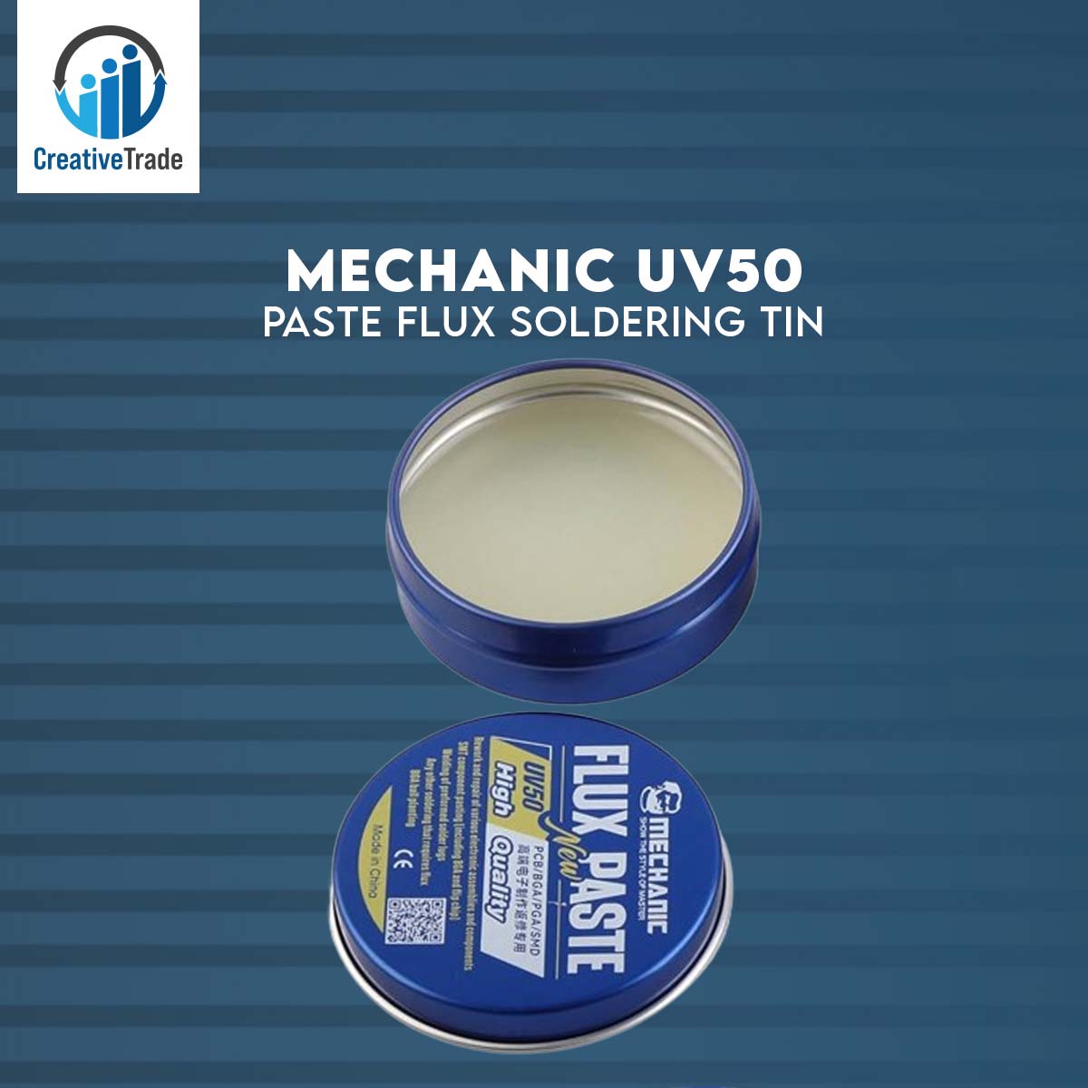 Picture of Mechanic UV50 Paste Flux Soldering Tin Advanced Solder Electric Soldering Iron Welding Fluxes For PCB/BGA/PGA/SMD Repair