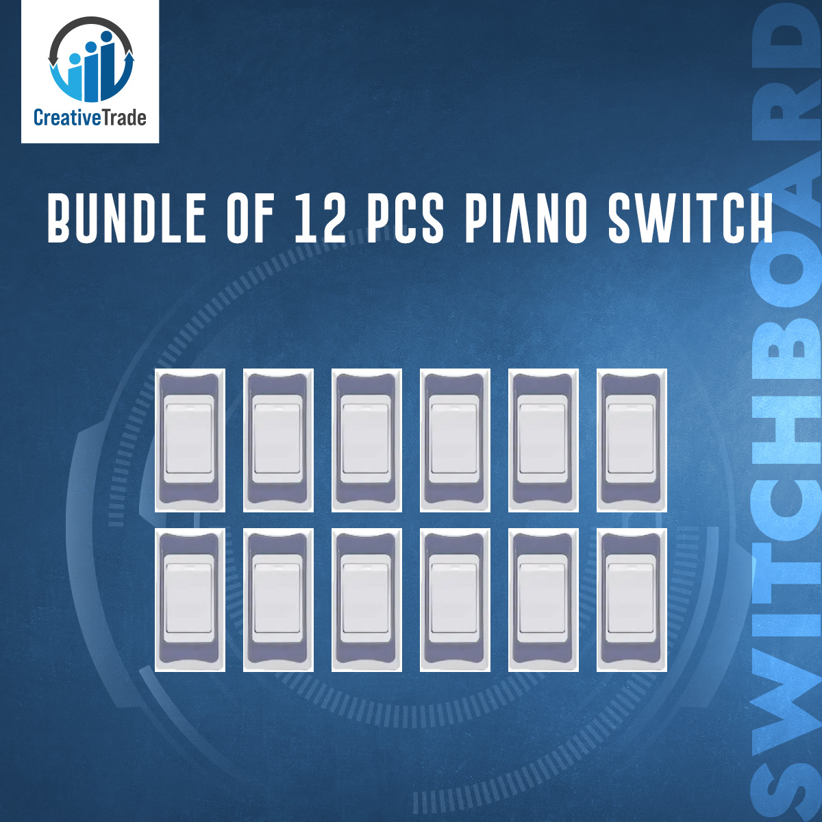 Picture of 12 PCS Piano Switch Super Common Model