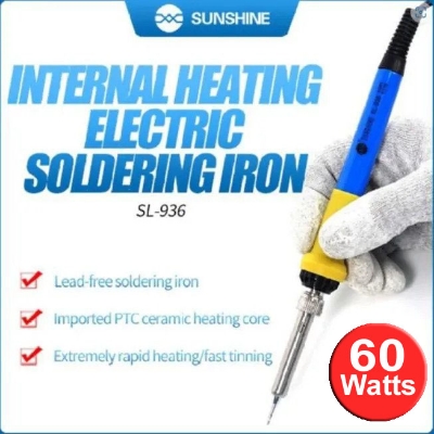 Picture of Sunshine Sl-936 Soldering Iron 60 Watt Tatal For Mobile Repair And All Kinds Of Electronics Product Repair