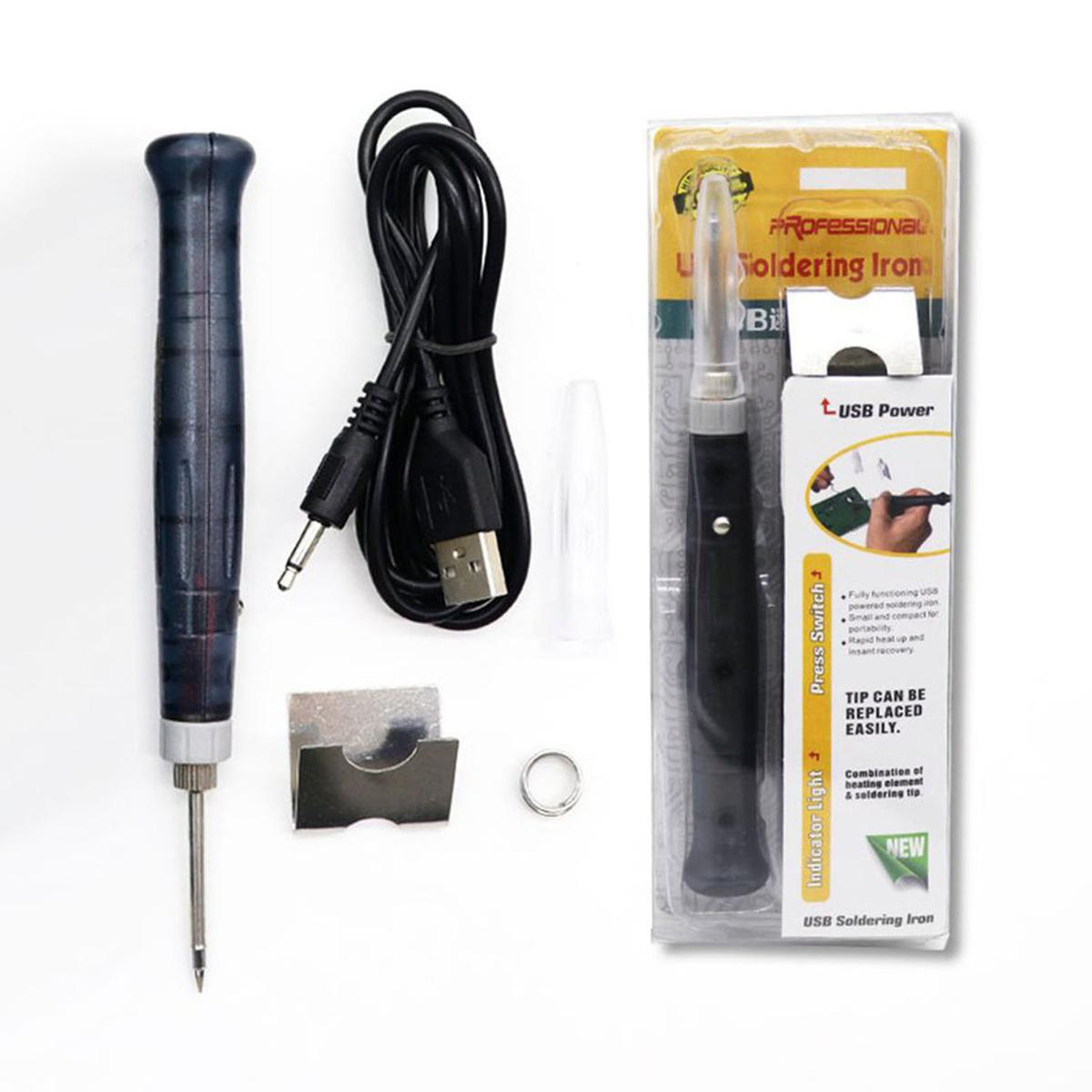 Picture of 8 Watt 5 Volt DC USB Mini Portable Soldering Iron