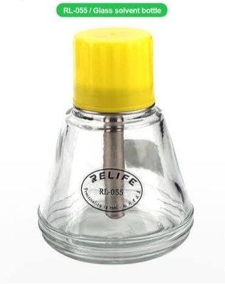 Picture of Relife RL-055 150ml Automatic Push-type Copper Core Metal Straw Glass Bottle