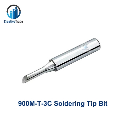 Picture of 900M-T-3C Type Electric Soldering Iron Replacement Tip Solder Iron Head For V900, 878D- 60W-80W Soldering Welding Repair Station And Kit