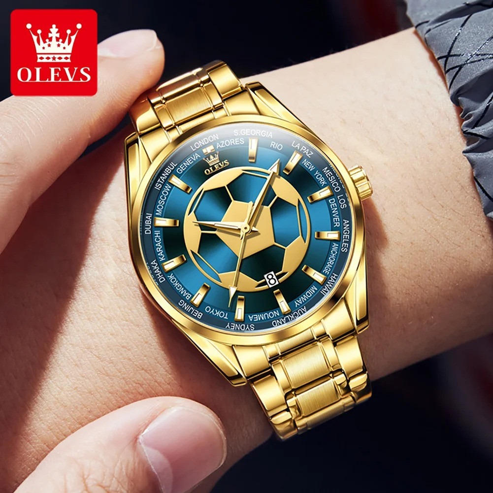 Picture of OLEVS 9949 Fashion Date Quartz Men Watches Top Brand Luxury Male Clock Sport Mens