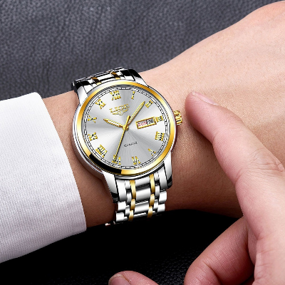 Picture of LIGE 9866B Mens Watches Top Luxury Brand Business Quartz Watch Men Military Sports Waterproof Dress Wristwatch