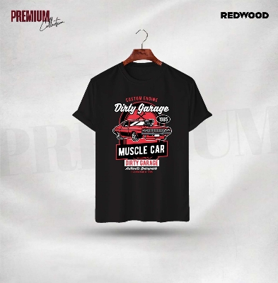 Picture of REDWOOD - Dirty Garage Muscle Car Edition T-Shirt