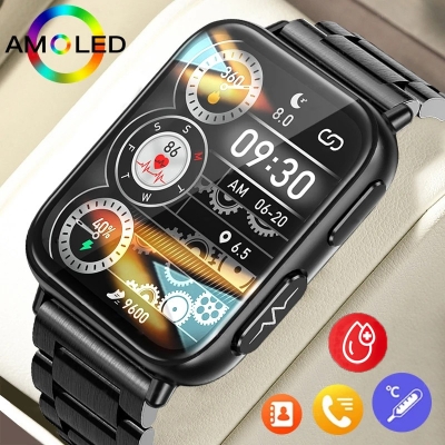 Picture of 2023 New ECG+PPG Blood Sugar Smart Watch Men Health Monitor Heart Rate Blood Pressure Watch IP68 Waterproof Sports Smartwatch