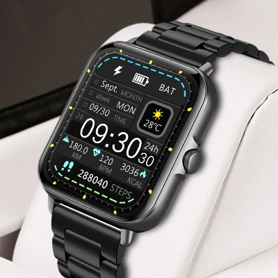Picture of Original GT30 Smartwatch Bluetooth Phone Call Smart Watch 1.69 Inch Full Touch Screen Fitness Metal Wristwatches
