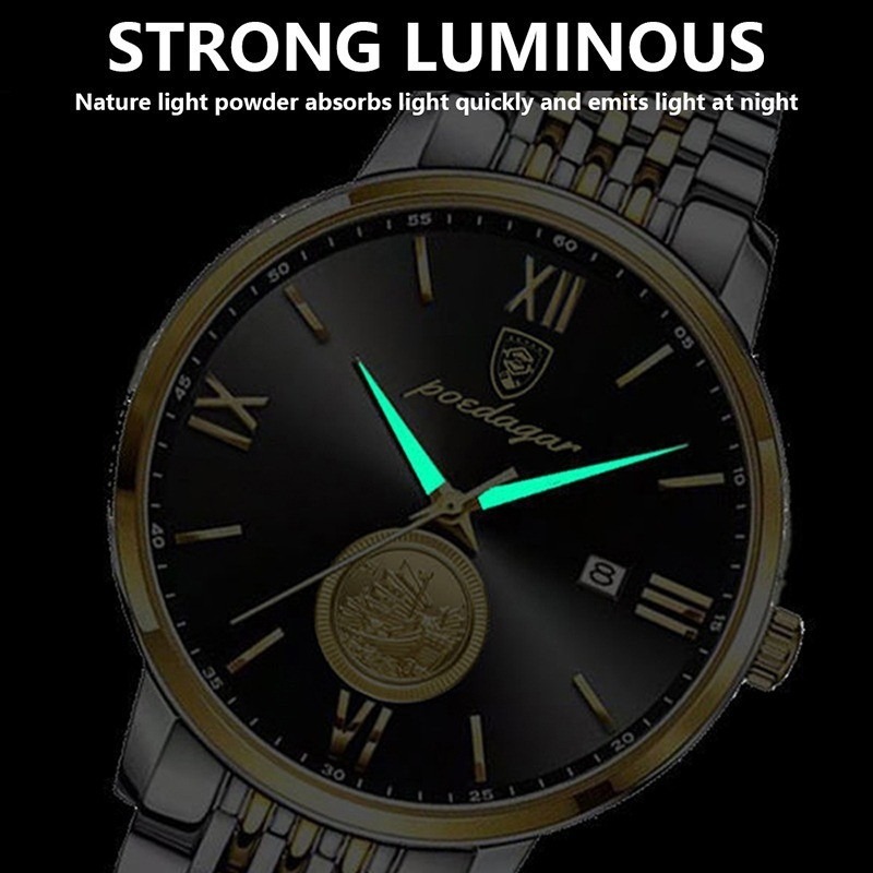 Picture of POEDAGAR Fashion New Watches Mens Luxury Brand Waterproof Watch