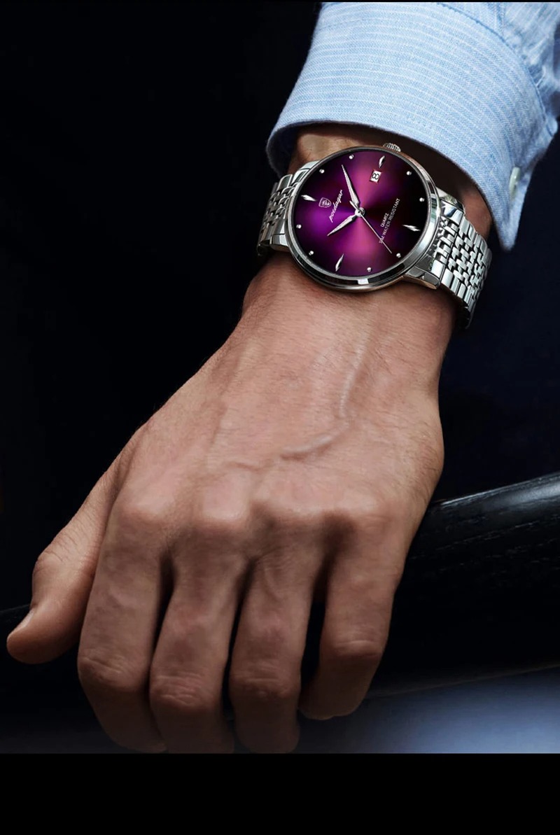 Picture of POEDAGAR 868 Fashion New Watches Mens Luxury Brand Waterproof Watch