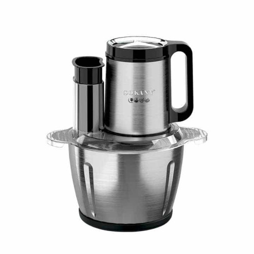 Picture of Sokany SK-06012N Digital Chopper, 3.5L, 1000W - Silver Black - BB-9583
