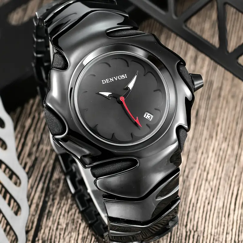 Picture of DENVOSI Premium Metal Watch – Bold Design (Full Black )