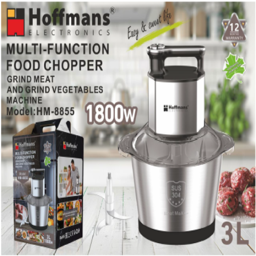 Picture of HOFFMANS HM-8855 Electronic Chopper 3L - BB-9292