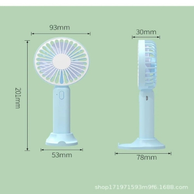 Picture of Handheld Rechargeable USB Small Mini Fan - BB-9186