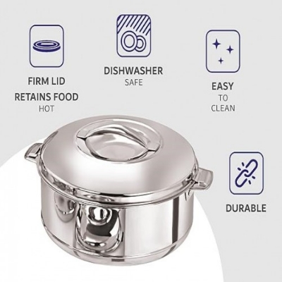 Picture of Max Fresh Royal Stainless Steel Casserole Insulated Hot Pot 2000ml - BB-8176