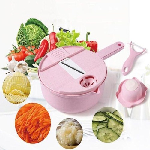 Picture of Multi Function Kitchen Cutting Device Chopper Home Vegetable Slicing Machine Grater Kitchen Gadget - BB-5758