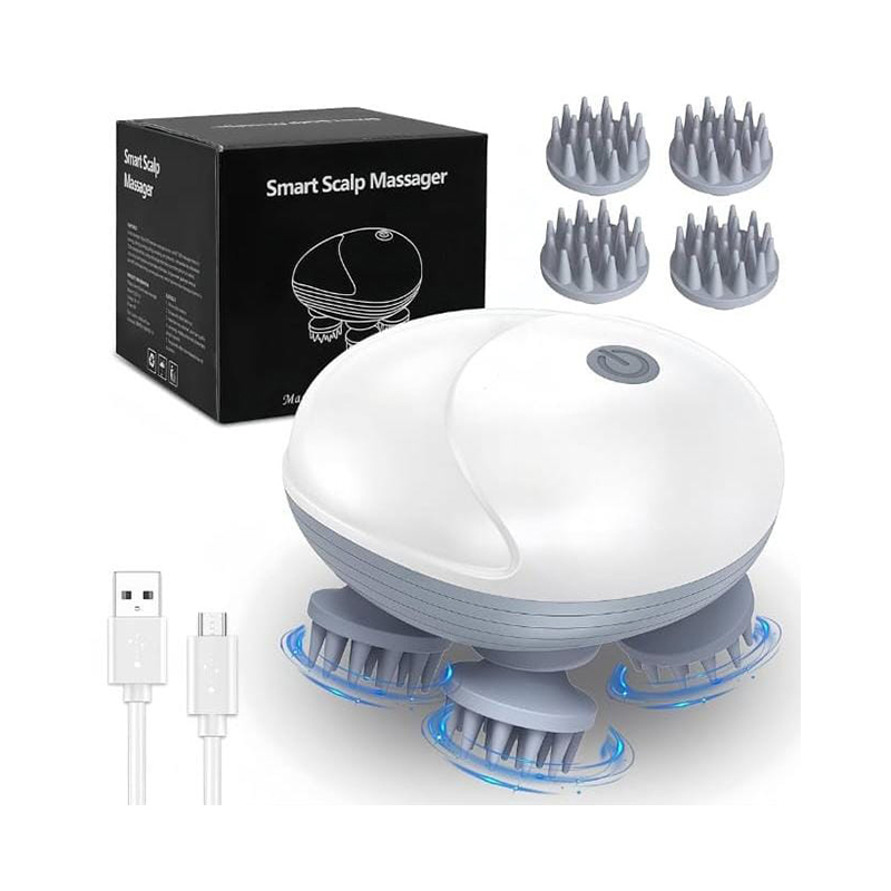 Picture of Scalp Head Hair Massager Electric Health Care Antistress Relax Body Massager Deep Saude Tissue Prevent Body Massage