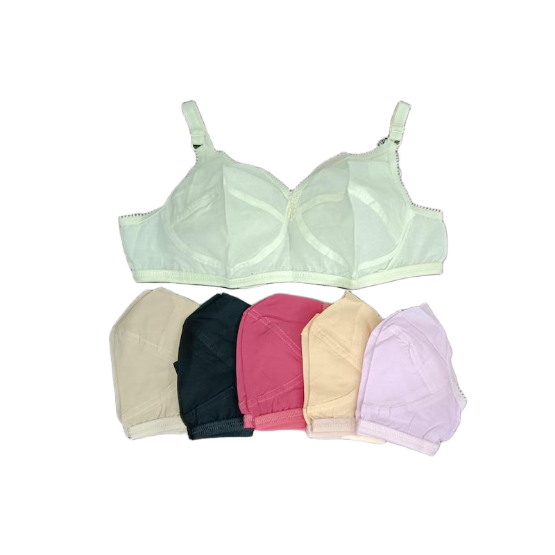 Picture of 2 Pieces Indian Soft Cotton Bra for Women - Bra