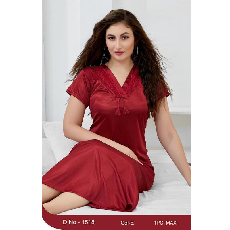 Picture of Indian nightdress princess nightdress nightwear womens comfortable sleeping clothes