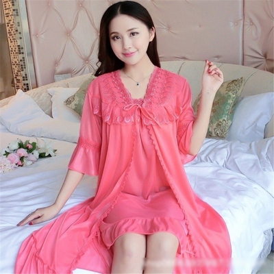 Picture of TWO PART NIGHTDRESS WOMENS NIGHTWEAR CHINESE MADE NIGHTWEAR
