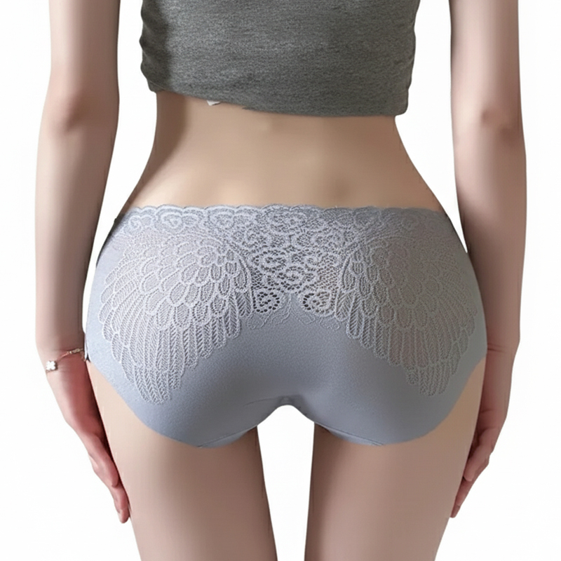 Picture of ice silk flower  net panty comfortable panty stylish underwear