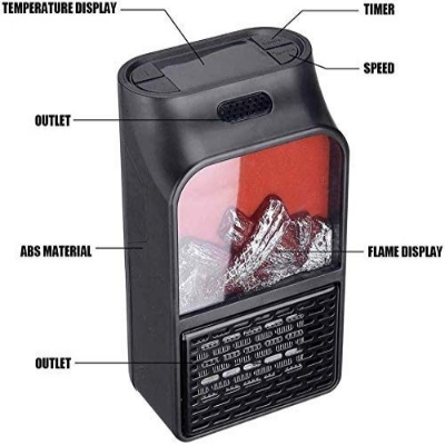Picture of Powerful Portable Mini 900W Room Heater - BB-6185