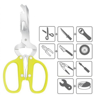 Picture of 10 in 1 Multifunctional Kitchen Scissors - BB-6515