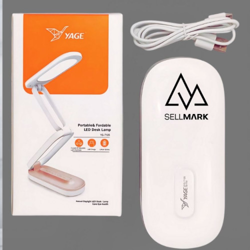 Picture of Yage T-125 LED Table Lamp USB Rechargeable Reading Desk Lamp - BB-9782
