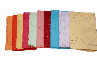 Picture of Combo Pack of 6 Pieces Baby Nokshi Katha - Multicolor