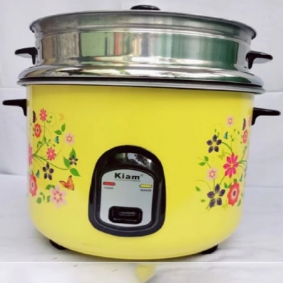 Picture of KIAM Rice Cooker 1.8 Liters Straight Full Body One Non Stick Pot 700 Watts SFB-5702 - BB-5982