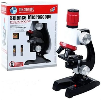 Picture of 1200 Times Microscope Toys Primary School Biological Science Experiment Equipment Kids Educational Toys Microscope Kit