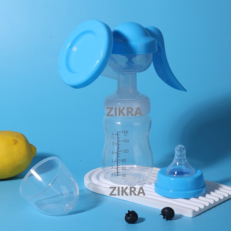 Picture of Painless Manual Breastfeeding Pump Breast Pump With Silicone Pad