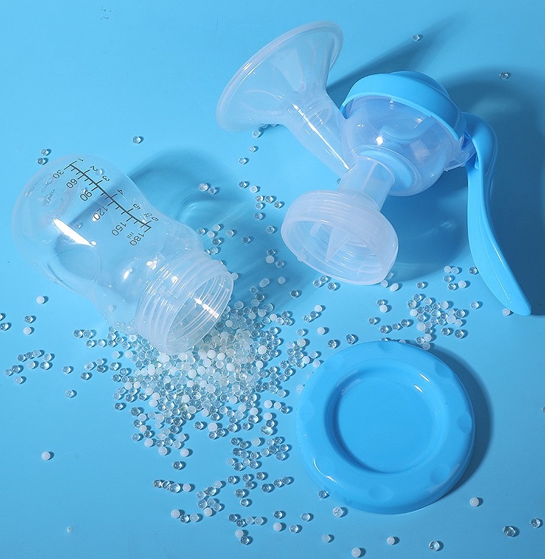 Picture of Painless Manual Breastfeeding Pump Breast Pump With Silicone Pad
