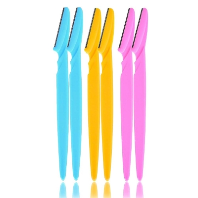 Picture of Colorful Eyebrow Trimmer Face Hair Razors Women 3-Pcs